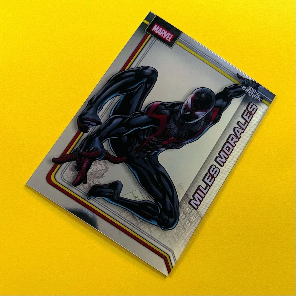 2026 Topps Chrome Marvel Miles Morales #78 Base Card Spider-Man